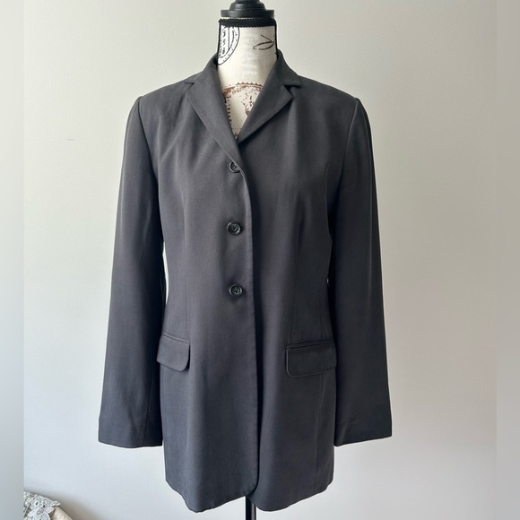 Banana Republic Women’s Blazer 100% silk exterior size 4 - Picture 3 of 10